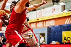 Basketball, win2day Basketball Superliga 2023/24, Grunddurchgang 14.Runde, Traiskirchen Lions, BC Vienna, Davon Clare (5)