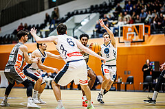 Basketball, Win2Day Superliga 2023/24, Grunddurchgang 14.Runde, Vienna Timberwolves, Klosterneuburg Dukes, Michael Weathers (20)