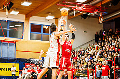 Basketball, win2day Basketball Superliga 2023/24, Grunddurchgang 14.Runde, Traiskirchen Lions, BC Vienna, Darko Bajo (13)