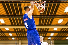 Basketball, 2.Bundesliga, Grunddurchgang 4.Runde, Mattersburg Rocks, Vienna D.C. Timberwolves, Nemanja Nikolic (6)