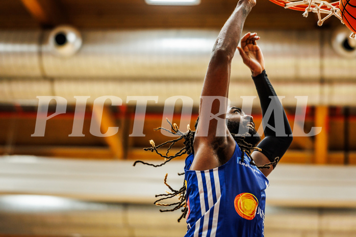 Basketball, win2day Basketball Superliga 2024/25, Grunddurchgang 6.Runde, Traiskirchen Lions, Oberwart Gunners, Siegfried Reid (5)