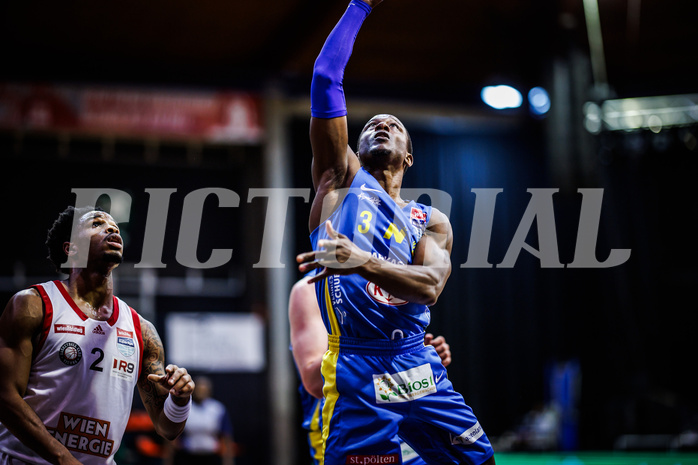 Basketball, Win2Day Superliga 2024/25, Grunddurchgang 6.Runde, BC Vienna, St. Pölten, Richard Williams Jr. (3)