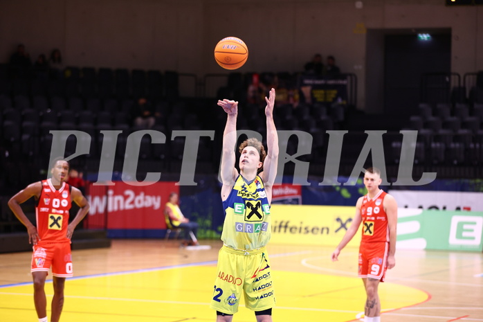 31.10.2024, Graz, Raiffeisen Sportpark Graz, Basketball Superliga 2024/25, Grunddurchgang, Runde 6, UBSC Raiffeisen Graz - Raiffeisen Flyers Wels