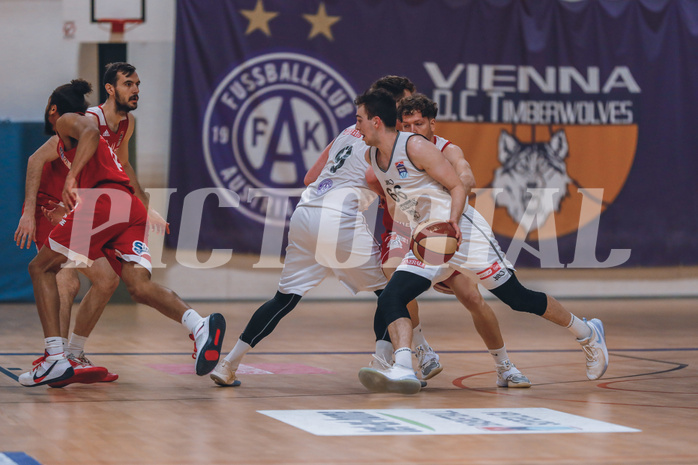 Basketball Basketball Superliga 2020/21, 4. Qualifikationsrunde T Vienna D.C. Timberwolves vs. BC Vienna
