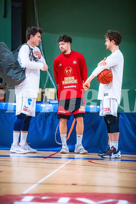 Basketball Basketball Superliga 2021/22, Grunddurchgang 10.Runde  Vienna D.C. Timberwolves vs. BC Vienna