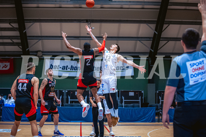 Basketball Basketball Superliga 2021/22, Grunddurchgang 10.Runde  Vienna D.C. Timberwolves vs. BC Vienna
