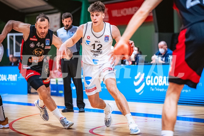 Basketball Basketball Superliga 2021/22, Grunddurchgang 10.Runde  Vienna D.C. Timberwolves vs. BC Vienna
