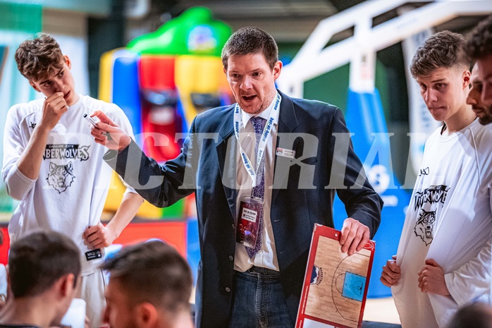 Basketball Basketball Superliga 2021/22, Grunddurchgang 10.Runde  Vienna D.C. Timberwolves vs. BC Vienna
