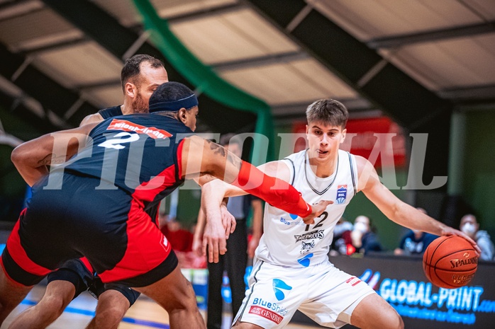 Basketball Basketball Superliga 2021/22, Grunddurchgang 10.Runde  Vienna D.C. Timberwolves vs. BC Vienna
