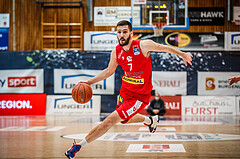 Basketball, bet-at-home Basketball Superliga 2021/22, Grunddurchgang Runde 10, Oberwart Gunners, Traiskirchen Lions, Tihomir Vranjes (7)