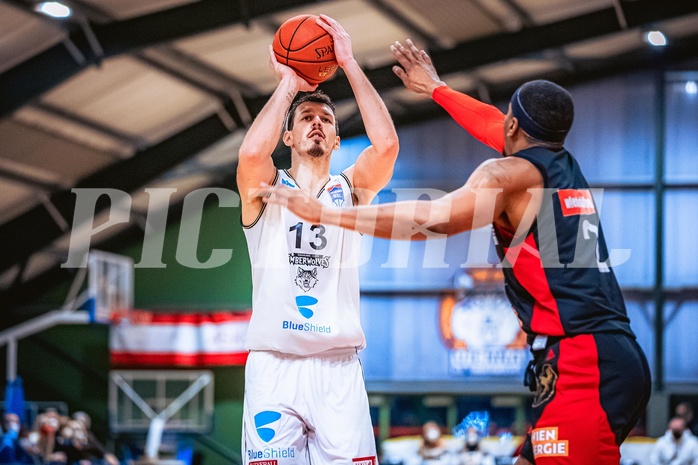Basketball Basketball Superliga 2021/22, Grunddurchgang 10.Runde  Vienna D.C. Timberwolves vs. BC Vienna
