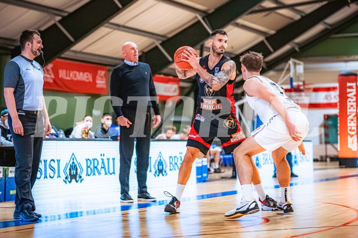 Basketball Basketball Superliga 2021/22, Grunddurchgang 10.Runde  Vienna D.C. Timberwolves vs. BC Vienna

