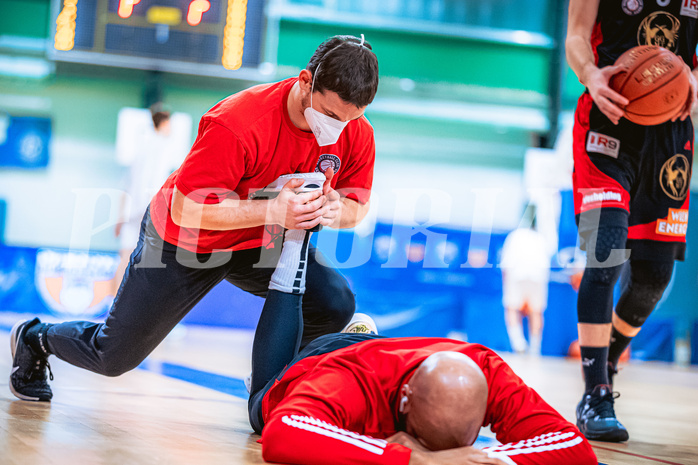 Basketball Basketball Superliga 2021/22, Grunddurchgang 10.Runde  Vienna D.C. Timberwolves vs. BC Vienna