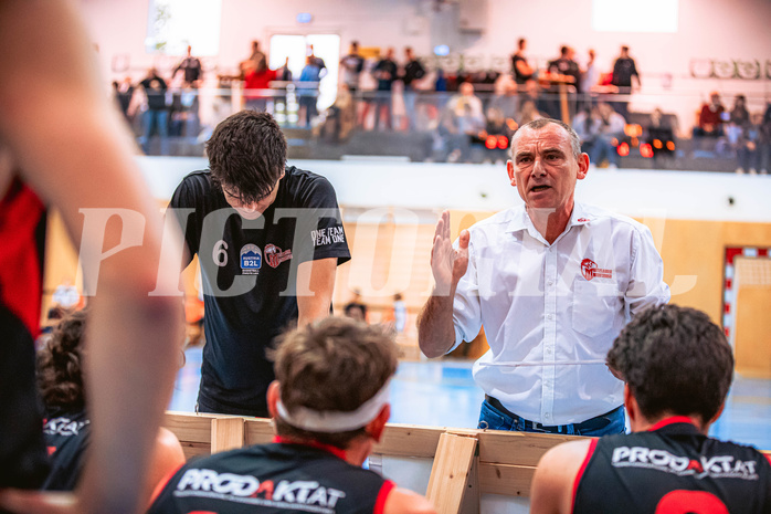 Basketball, Austria Cup 2022/23, 3.Vorrunde, Union Deutsch Wagram Alligators, Mistelbach Mustangs, Martin Weissenböck (Head Coach)