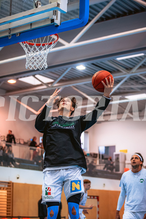 Basketball, Austria Cup 2022/23, 3.Vorrunde, Union Deutsch Wagram Alligators, Mistelbach Mustangs, Daniele Kuchar (22)