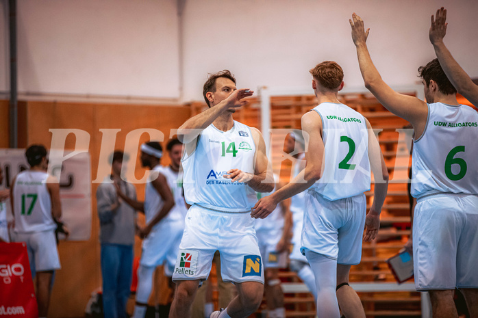 Basketball, Austria Cup 2022/23, 3.Vorrunde, Union Deutsch Wagram Alligators, Mistelbach Mustangs, Branislav Balvan (14)
