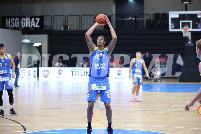 02.10.2022, Graz, Raiffeisen Sportpark Graz, Basketball Superliga 2022/23, Grunddurchgang, Runde 1, UBSC Raiffeisen Graz vs. SKN St. Pölten