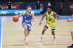 02.10.2022, Graz, Raiffeisen Sportpark Graz, Basketball Superliga 2022/23, Grunddurchgang, Runde 1, UBSC Raiffeisen Graz vs. SKN St. Pölten