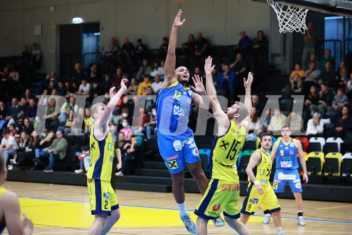 02.10.2022, Graz, Raiffeisen Sportpark Graz, Basketball Superliga 2022/23, Grunddurchgang, Runde 1, UBSC Raiffeisen Graz vs. SKN St. Pölten