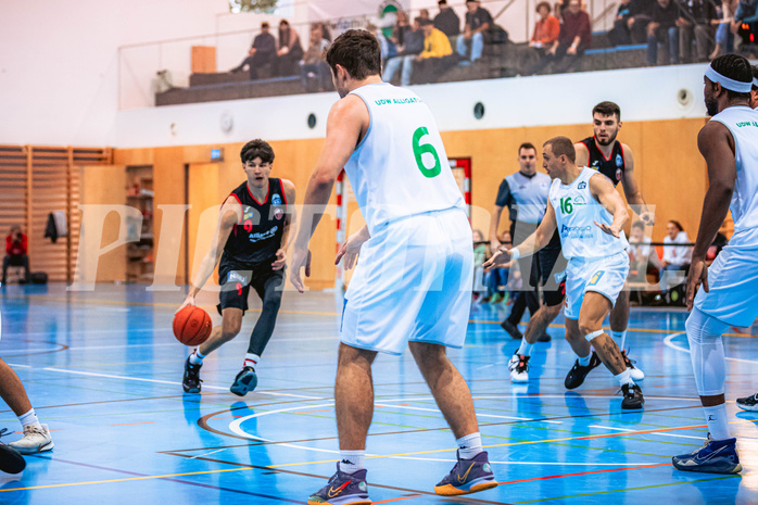 Basketball, Austria Cup 2022/23, 3.Vorrunde, Union Deutsch Wagram Alligators, Mistelbach Mustangs, Maximilian Girschik (9)