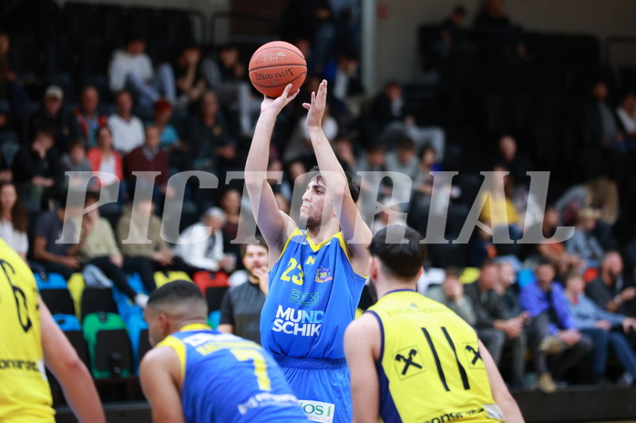 02.10.2022, Graz, Raiffeisen Sportpark Graz, Basketball Superliga 2022/23, Grunddurchgang, Runde 1, UBSC Raiffeisen Graz vs. SKN St. Pölten