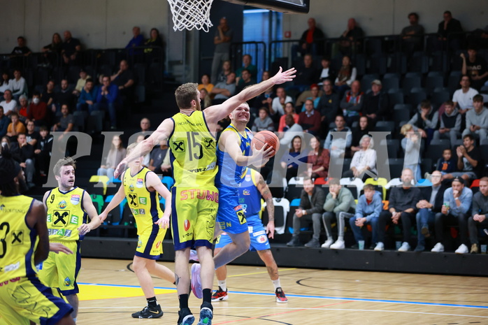 02.10.2022, Graz, Raiffeisen Sportpark Graz, Basketball Superliga 2022/23, Grunddurchgang, Runde 1, UBSC Raiffeisen Graz vs. SKN St. Pölten