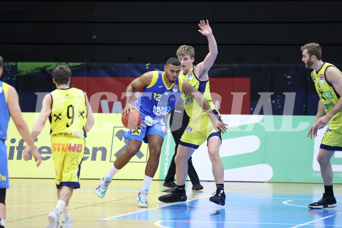 02.10.2022, Graz, Raiffeisen Sportpark Graz, Basketball Superliga 2022/23, Grunddurchgang, Runde 1, UBSC Raiffeisen Graz vs. SKN St. Pölten