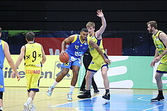 02.10.2022, Graz, Raiffeisen Sportpark Graz, Basketball Superliga 2022/23, Grunddurchgang, Runde 1, UBSC Raiffeisen Graz vs. SKN St. Pölten