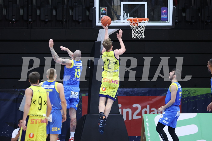 02.10.2022, Graz, Raiffeisen Sportpark Graz, Basketball Superliga 2022/23, Grunddurchgang, Runde 1, UBSC Raiffeisen Graz vs. SKN St. Pölten