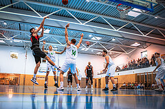 Basketball, Austria Cup 2022/23, 3.Vorrunde, Union Deutsch Wagram Alligators, Mistelbach Mustangs, Viktor Vasat (23), Branislav Balvan (14), Ayman Tabib (18), Jan Kvasnicka (7)