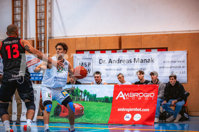 Basketball, Austria Cup 2022/23, 3.Vorrunde, Union Deutsch Wagram Alligators, Mistelbach Mustangs, Daniele Kuchar (22)