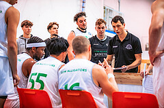 Basketball, Austria Cup 2022/23, 3.Vorrunde, Union Deutsch Wagram Alligators, Mistelbach Mustangs, Lukas Hofer (Head Coach)