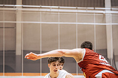 Basketball, Win2Day Superliga 2022/23, 5. Qualifikationsrunde, Vienna Timberwolves, Traiskirchen Lions, Jakob Lohr (12)