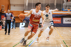 Basketball, Win2Day Superliga 2022/23, 5. Qualifikationsrunde, Vienna Timberwolves, Traiskirchen Lions, Emilio Banic (23)