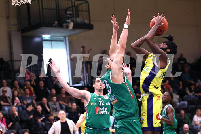 26.03.2023, Graz, Raiffeisen Sportpark Graz, Basketball Superliga 2022/23,5. Qualifikationsrunde, UBSC Raiffeisen Graz vs. Kapfenberg Bulls