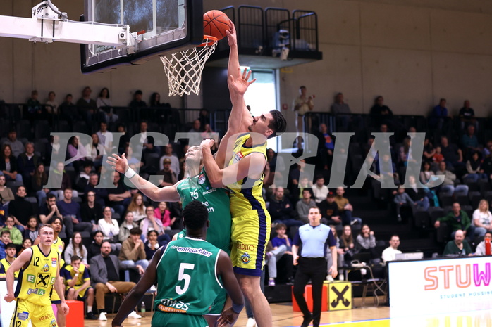 26.03.2023, Graz, Raiffeisen Sportpark Graz, Basketball Superliga 2022/23,5. Qualifikationsrunde, UBSC Raiffeisen Graz vs. Kapfenberg Bulls
