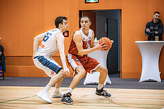 Basketball, Win2Day Superliga 2022/23, 5. Qualifikationsrunde, Vienna Timberwolves, Traiskirchen Lions, Lukas Hahn (9)