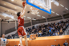 Basketball, Win2Day Superliga 2022/23, 5. Qualifikationsrunde, Vienna Timberwolves, Traiskirchen Lions, Nils Kühteubl (12)
