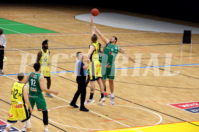 26.03.2023, Graz, Raiffeisen Sportpark Graz, Basketball Superliga 2022/23,5. Qualifikationsrunde, UBSC Raiffeisen Graz vs. Kapfenberg Bulls