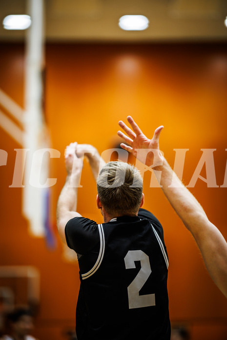 Basketball, Basketball Zweite Liga 2024/25, Grunddurchgang 8.Runde, Vienna United, Wörthersee Piraten, Tim Huber (2)