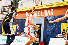 Basketball, win2day Basketball Superliga 2024/25, Grunddurchgang 9.Runde, Traiskirchen Lions, Gmunden Swans, Ryan Moffat (4)
