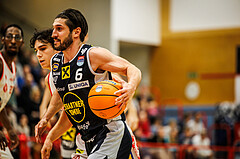 Basketball, win2day Basketball Superliga 2024/25, Grunddurchgang 9.Runde, Traiskirchen Lions, Gmunden Swans, Daniel Friedrich (6)