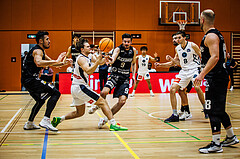 Basketball, Basketball Zweite Liga 2024/25, Grunddurchgang 8.Runde, Vienna Timberwolves, Güssing Blackbirds, Felix Angerbauer (4)