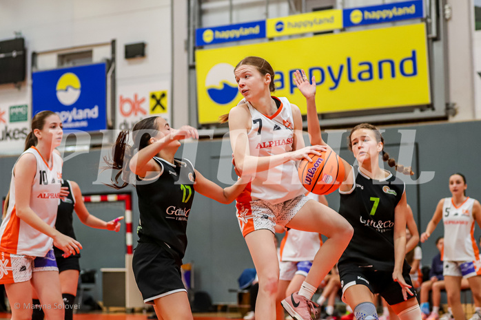 16.11.2024 Österreichischer Basketballverband 2024/25, SLWU16, Basket Duchess vs. Basket Flames UNION
