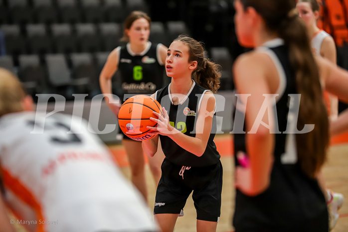 16.11.2024 Österreichischer Basketballverband 2024/25, SLWU16, Basket Duchess vs. Basket Flames UNION

