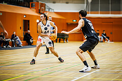 Basketball, Basketball Zweite Liga 2024/25, Grunddurchgang 8.Runde, Vienna Timberwolves, Güssing Blackbirds, Ivor Kuresevic (44)