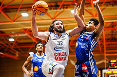 Basketball, win2day Basketball Superliga 2024/25, Grunddurchgang Runde 9, BBC Nord Dragonz, Oberwart Gunners, Sead Hadzifejzovic (32)