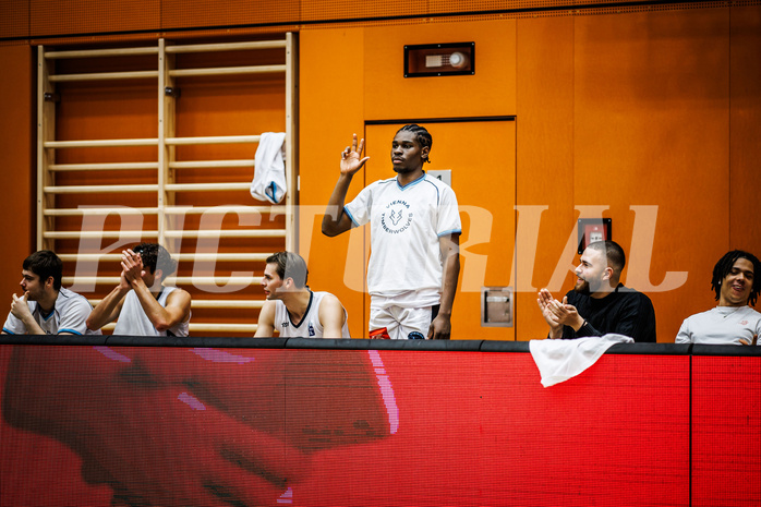 Basketball, Basketball Zweite Liga 2024/25, Grunddurchgang 8.Runde, Vienna Timberwolves, Güssing Blackbirds, Vienna Timberwolves