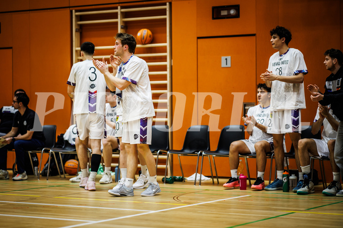 Basketball, Basketball Zweite Liga 2024/25, Grunddurchgang 8.Runde, Vienna United, Wörthersee Piraten, Vienna United