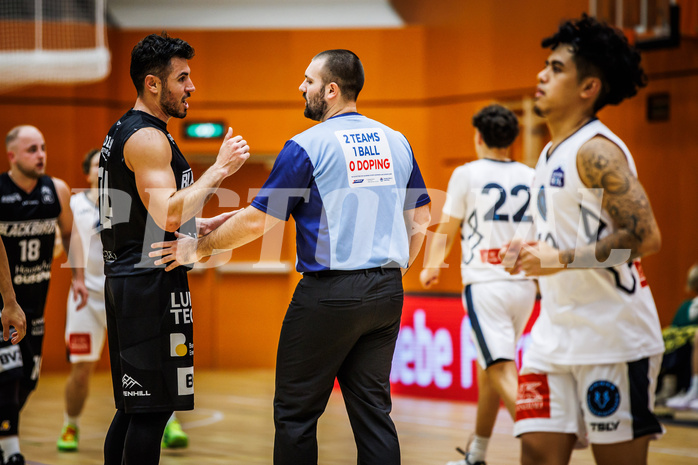 Basketball, Basketball Zweite Liga 2024/25, Grunddurchgang 8.Runde, Vienna Timberwolves, Güssing Blackbirds, Christoph Astl (14), SR